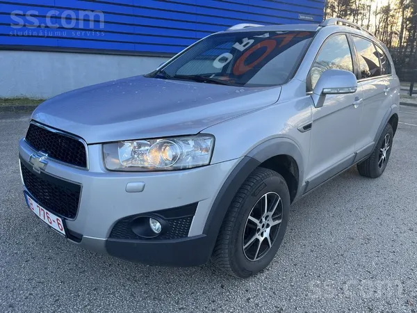 Chevrolet Tikko no Šveices. Chevrolet Captiva 2.2Td 7 vietas