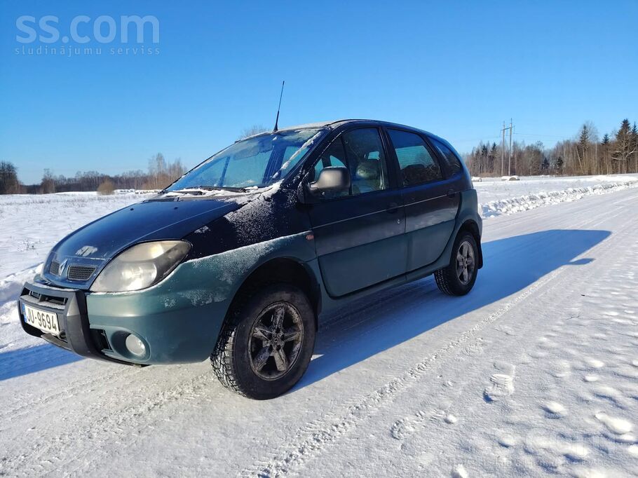 Renault Pārdodās ekonomisks un uzticams, pilnpiedziņas 4 4