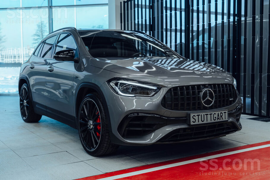 Mercedes Benz Amg Gla 45 S (421 Hp). labā vizuālā un tehniskā stāvoklī. A/m