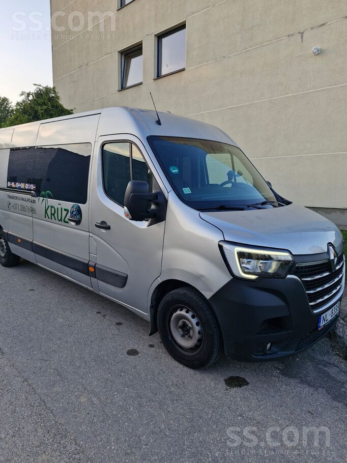 Pārdodas Renault Master jaudīgāka versija , parbūvēta pasažieru versija ar a