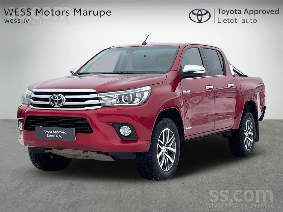 Toyota Hilux Double Cab 2.4 D-4D (150 hp) 4Wd A/t Legend, automāts, 2017. g.