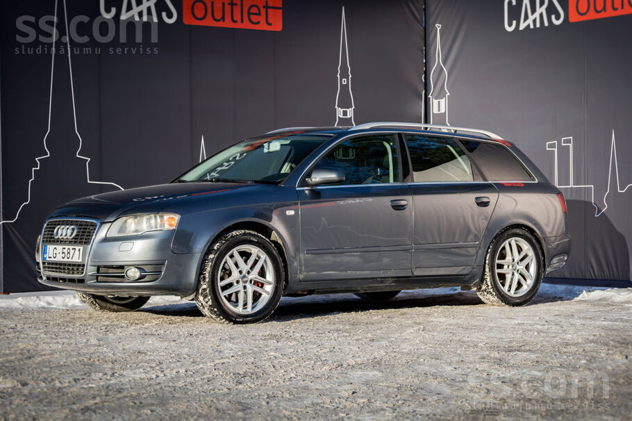 Audi Audi A4 ar 2.5 litru dīzeļdzinēju un manuālo trans