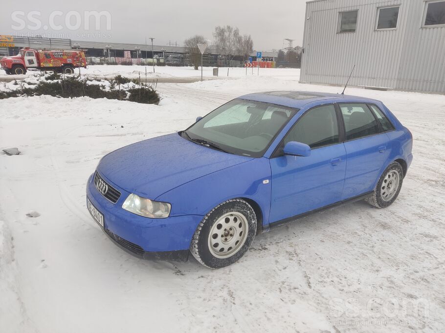 Audi Tiek tirgots Audi A3 1.8 Turbo Quattro, ar četrām