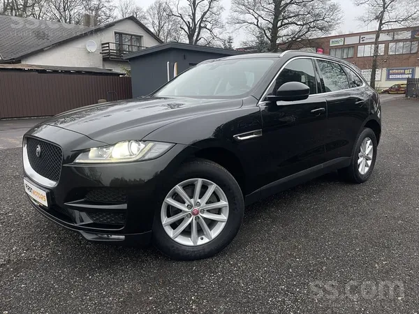 Jaguar Jaguar F-Pace. Awd (4x4). Pilnākā komplektācijā. T