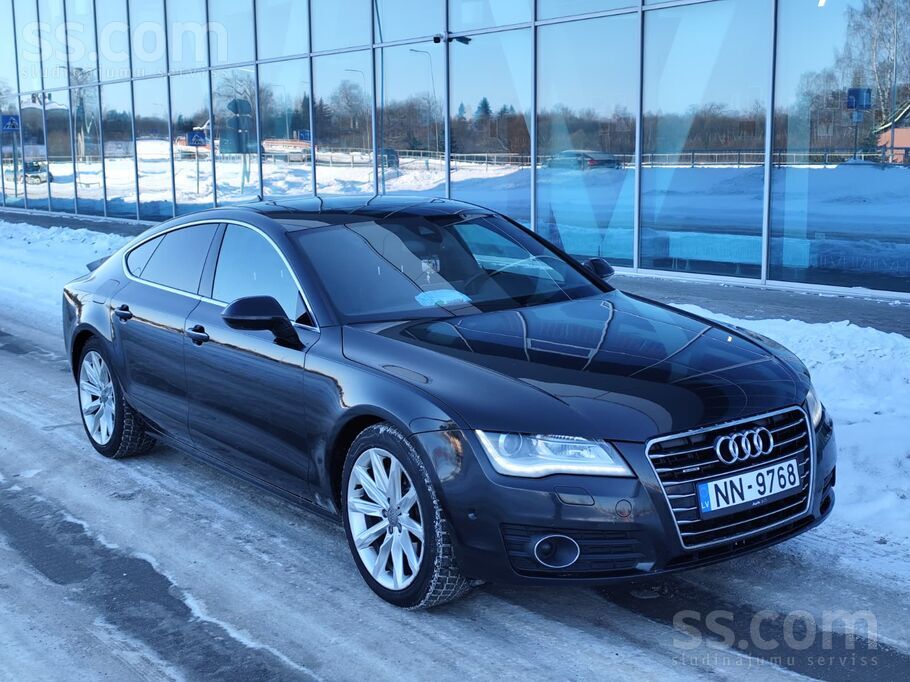 Audi A7 3.0 Tdi Quattro
180 kW
Auto ir teicamā tehniskā un vizuālā stāvokl