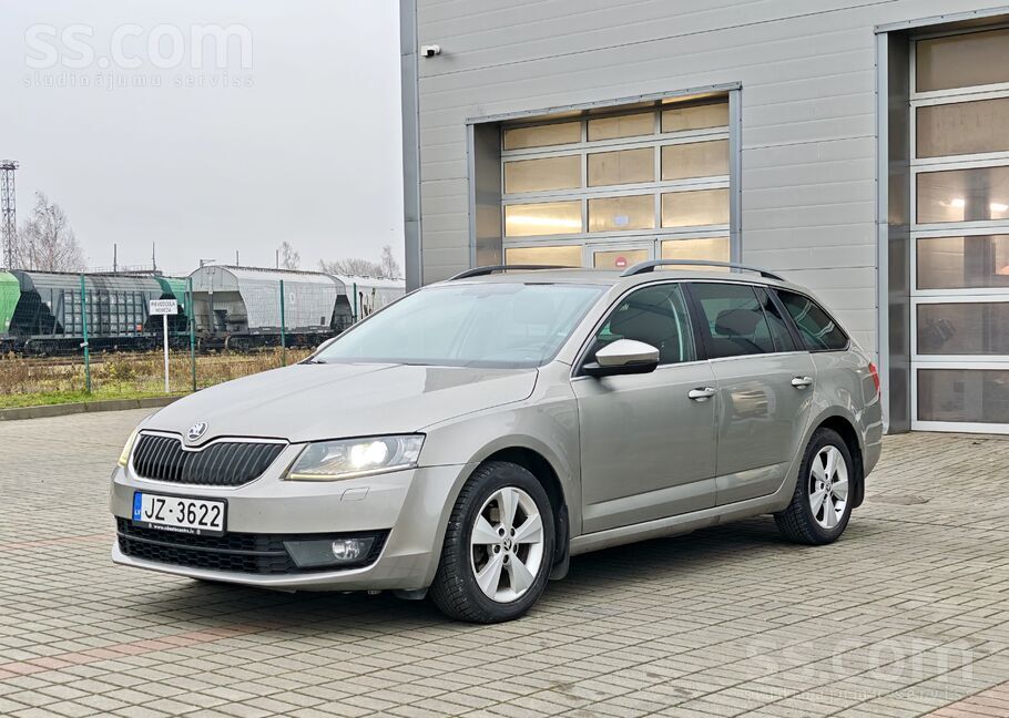Škoda Octavia Combi ar 1.6 Tdi dīzeļdzinēju (105Zs) un automātisko pārnesumk