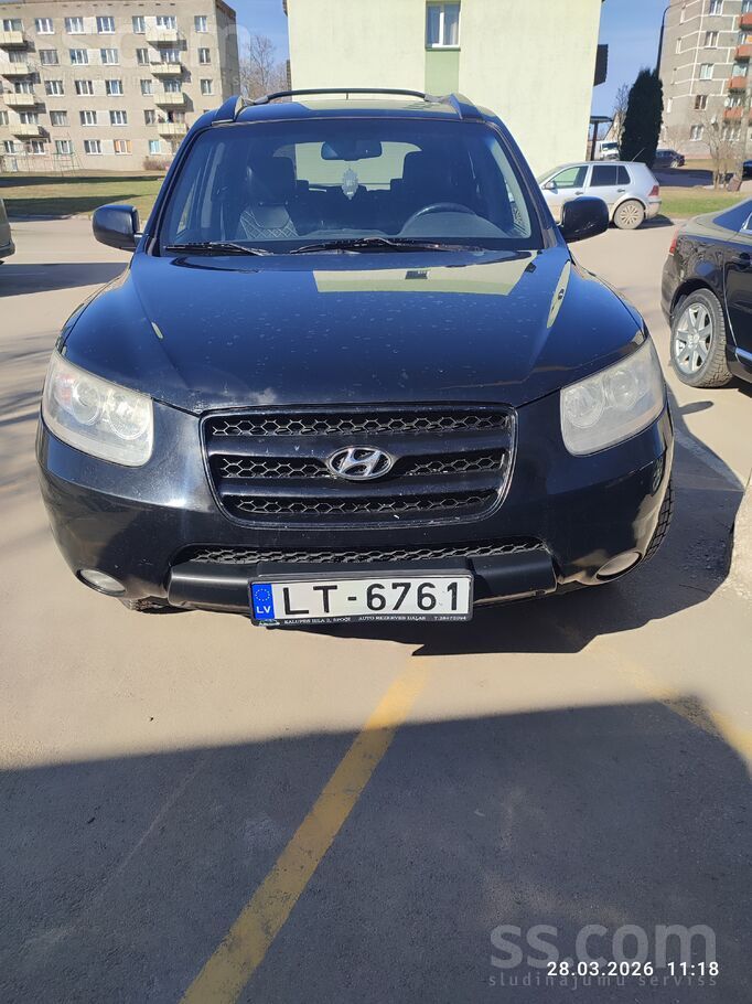 Hyundai Hyundai Santafe. 2.2 turbodīzelis, manuālā 5 ātrum