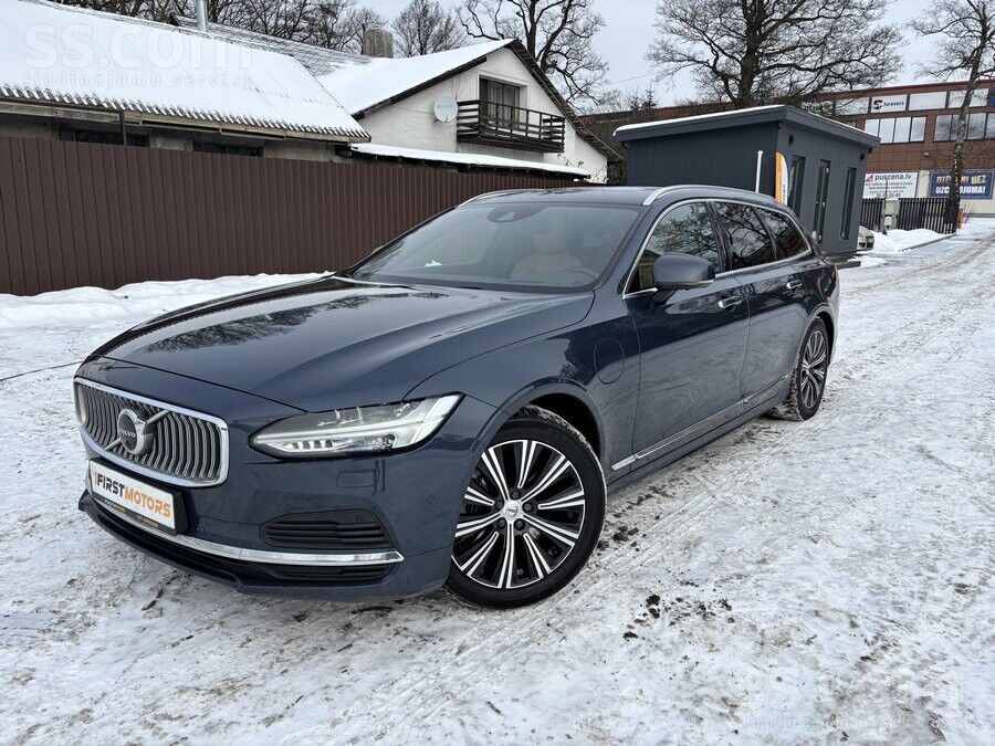 Volvo V90 T6 Awd Inscription, Facelift. Plug-in-hibrīds 2.0 Benzīns, 251 kW
