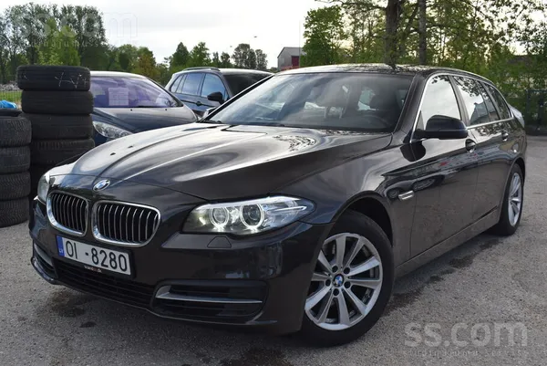 BMW BMW 520d 2.0L Dīzelis, 140kW, 12.2014 g. 