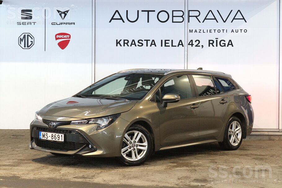 Piedāvājam Toyota Corolla Active. 1.2 benzīna dzinējs. 85Kw/116Zs. Automātis