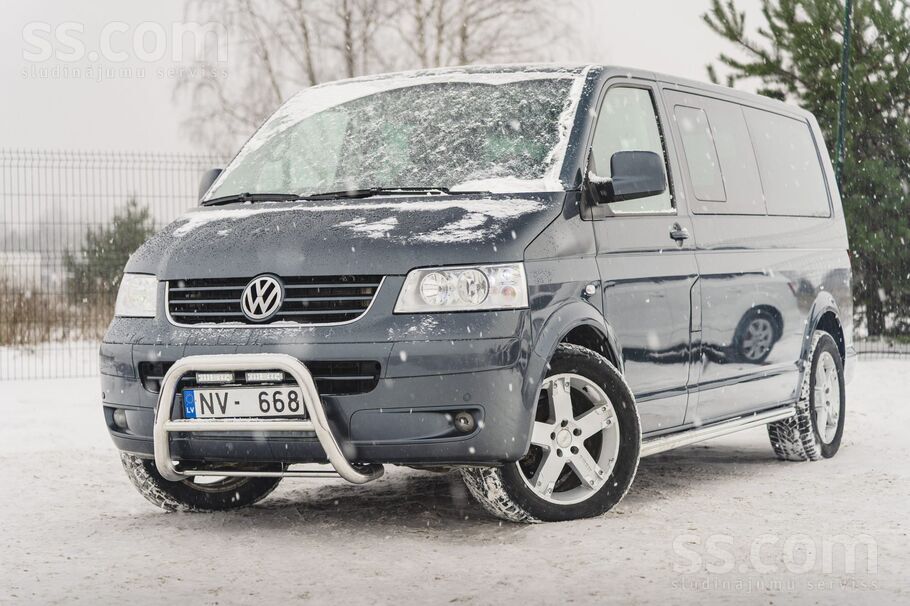 Volkswagen VW Multivan, 2007. gads. 2.5l dīzelis, mehānika. 