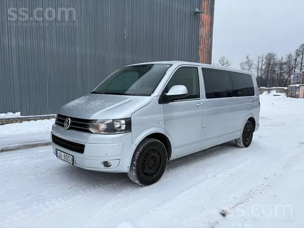 Volkswagen VW Caravela. Gara bāze. 9 sedvietas. Kopts salons.