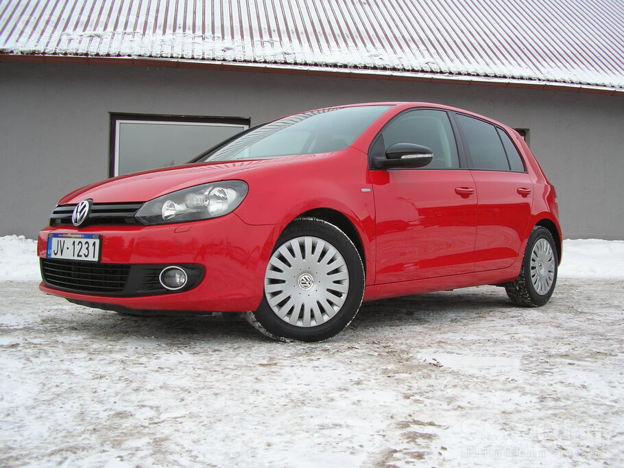 Volkswagen VW Golf 6 Match. Benzīns. Labs aprīkojums. Servisa