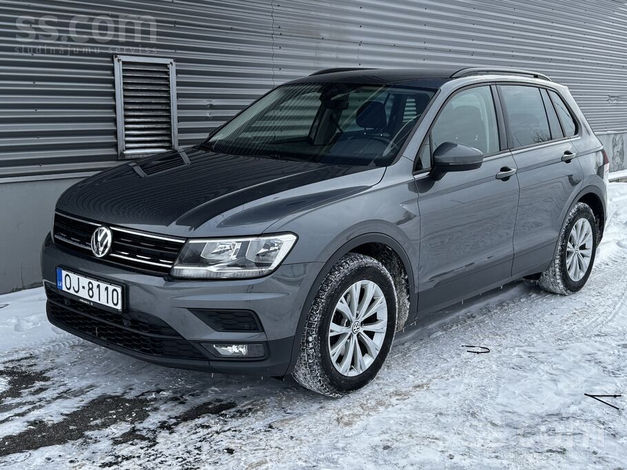 Volkswagen VW Tiguan ar 2.0tdi dzinēju, 110kw/150zs 6. ātrumu