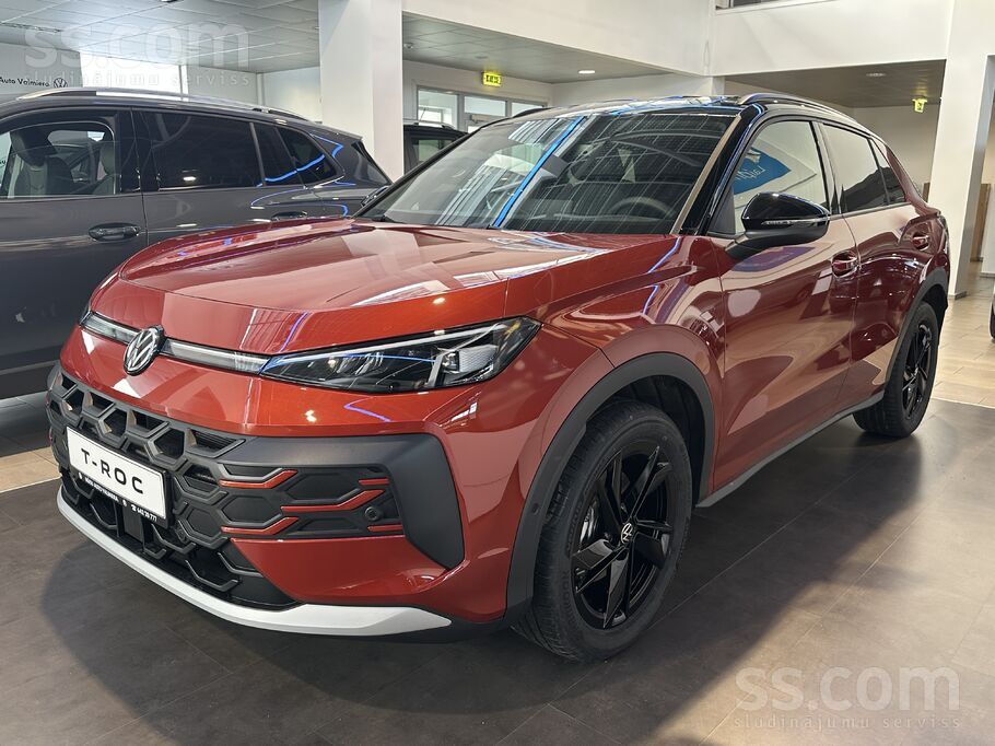 Jaunais T-Roc Style NW
1.5Etsi 150zs, Mild Hybrid.
Automātiskā Dsg ātrumk