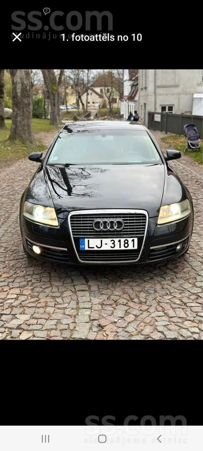 Audi Pārdodu audi a6c6 4×4 Quattro Auto labā stāvoklī, 