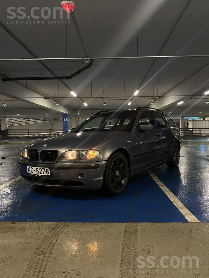 BMW Pardodas BMW e46 318i 105kw ar mehanisko karbu un
