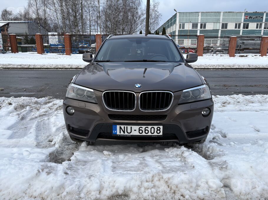BMW Pārdodam 2013. gada BMW X3 2.0D 135Kw xDrive F25 a
