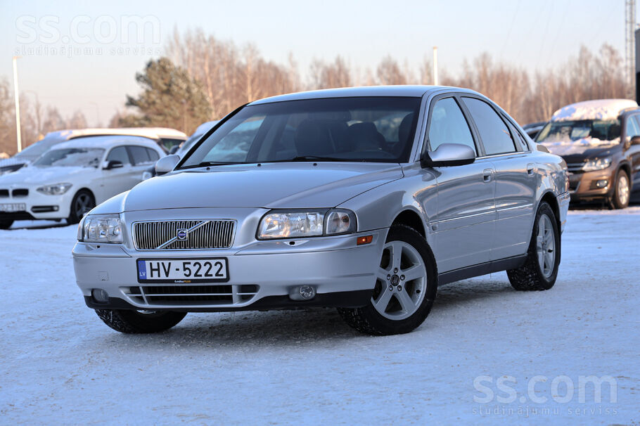 Volvo Volvo S80, 2.4 benzīns/gāze, 125kw, mehānika.