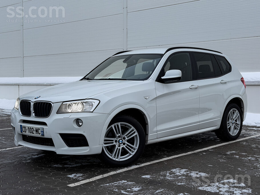 BMW No Francijas Bmw X3 M-Pack 2, 0D 135 kw Automāts ,