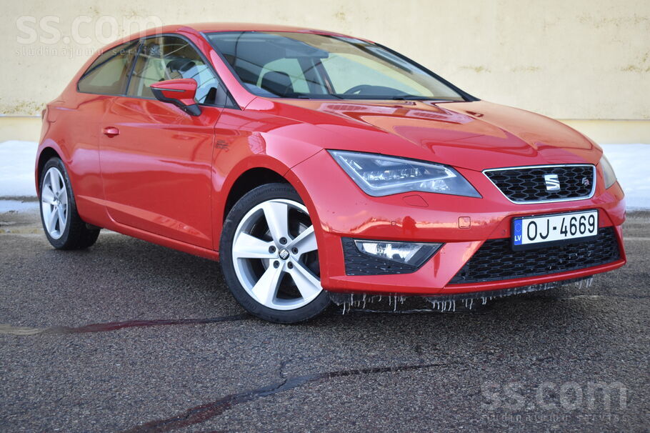 Seat Leon SC FR (2013.g) Sarkana.
Nepieciešamības gadījumā ir iespējams