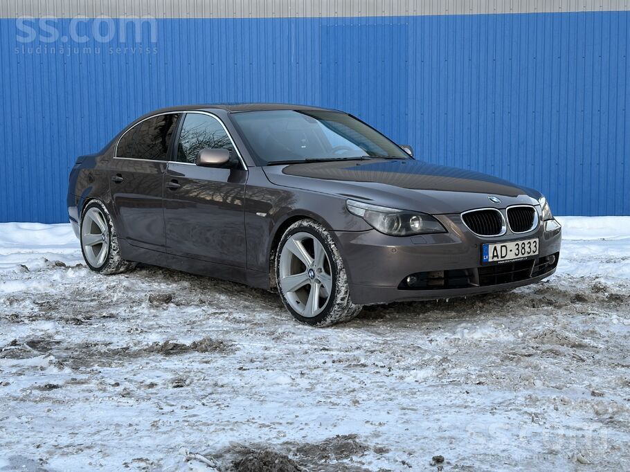 BMW BMW E60 530D 160kW Jauna TA Laba kondīcija