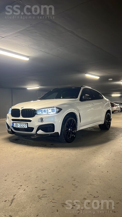 BMW Pārdodu izcilā stāvoklī esošu BMW X6 M50d 381Zs ja