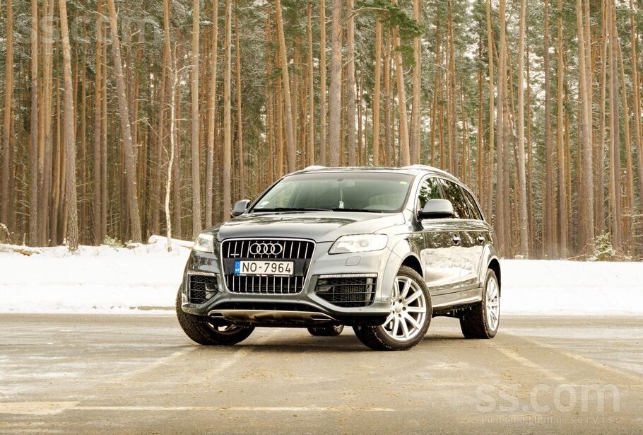 Audi Q7 S-Line 7 Sēdvietas 3.0l dīzelis. 180kw
Tehniskā apskate derīga līdz