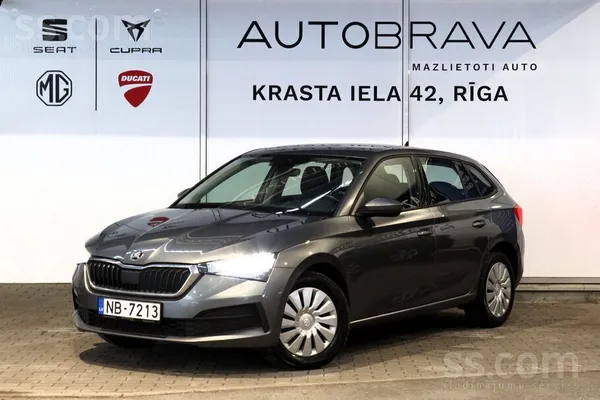 Skoda Piedāvājam Škoda Scala Active. 1.0 Tsi benzīna dzi