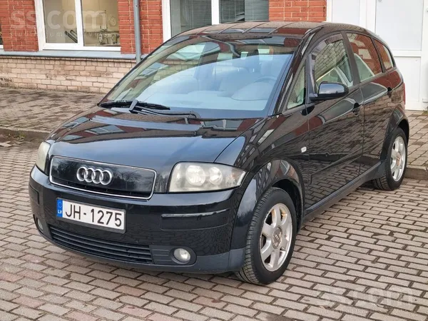 Audi Audi A2, 1.6L, 81Kw benzīns ar manuālo pārnesumkār