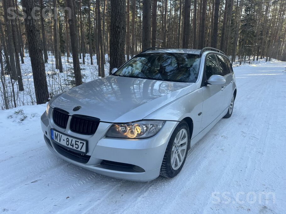 BMW Pārdodu skaistu 2007. Gada 318D ar jaunu skati un