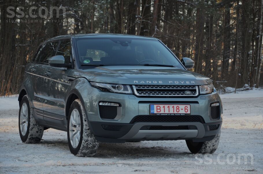 Tikko ievests. Land Rover Range Rover Evoque 2.0 (110kw-150z/s) 4x4 Pilnpied