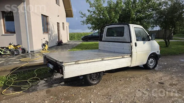 Volkswagen Tiko izieta TA. Platforma alumīnija ar bortiem un 