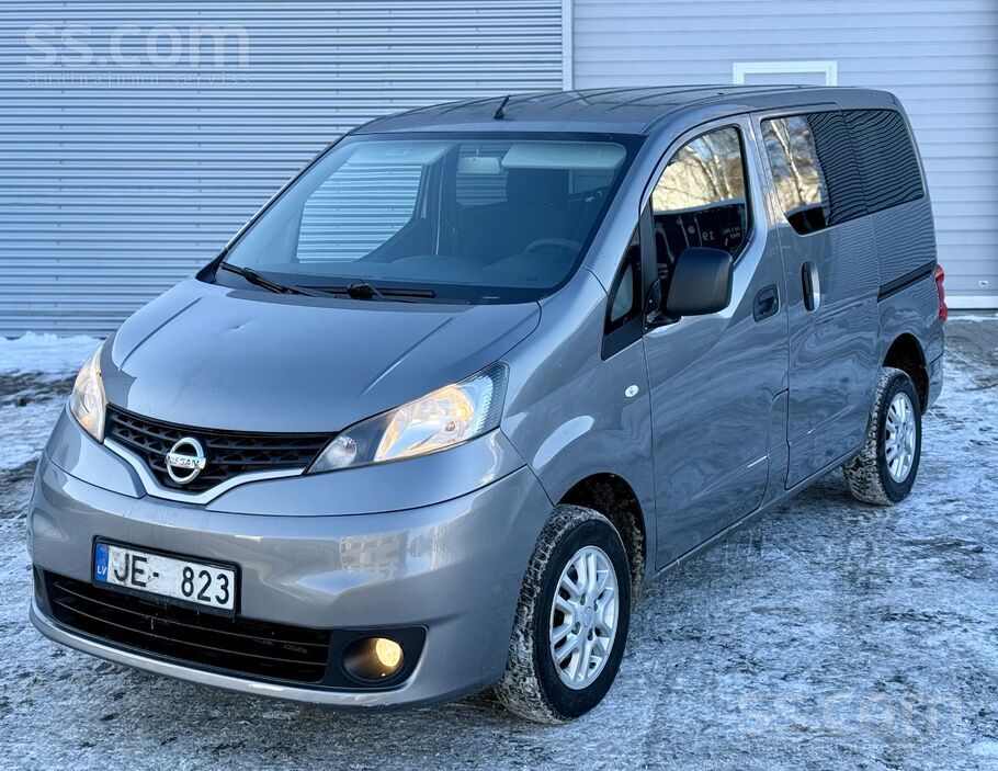 Nissan Nv200, 1.5L, 81kw dīzelis ar 6pak. Manuālo pārnesumkārbu. Tikko iziet