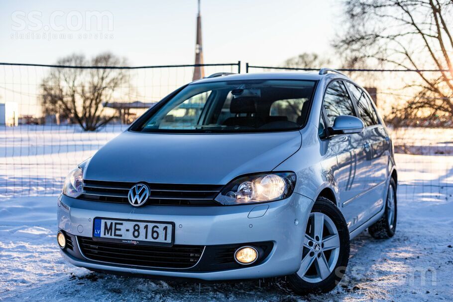 Volkswagen VW Golf Plus ar 1.6 litru dīzeļdzinēju un manuālo 