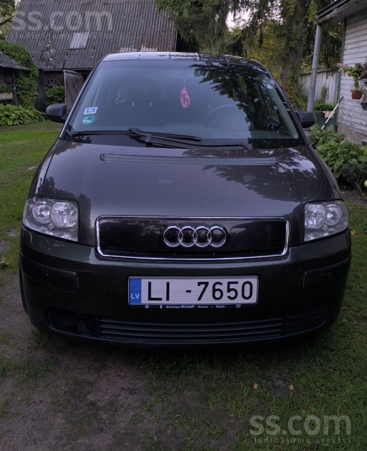 Audi A2 1.4benzīns 55kw, ekanomiska. Sēdvietas-5
Tehniskā apskate līdz 02.2