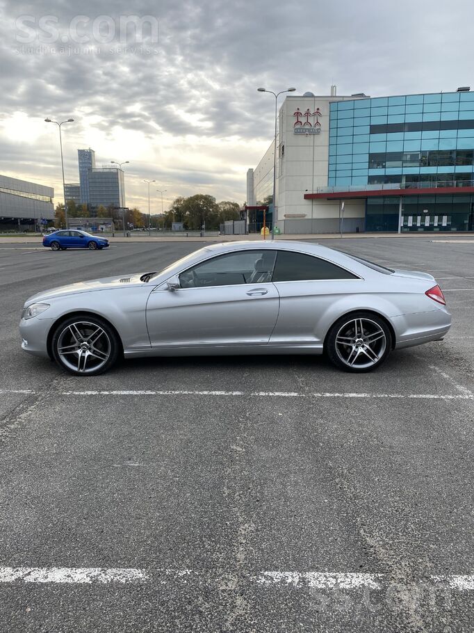 Mercedes-Benz Cl500 285 kW. 
Hidropiekare. Auto iedeālā tehniskā un vizuālā