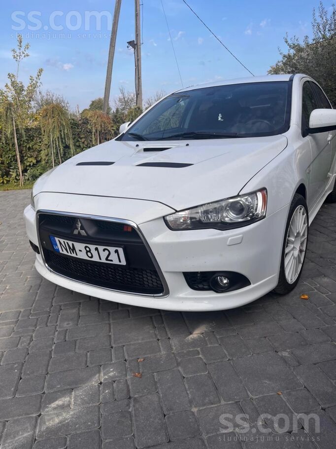 Mitsubishi lancer X ralliart 2.0Turbo awd 400hp
izlaidums, 130000km nobr