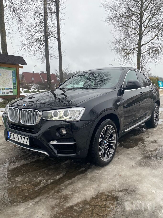 BMW Pārdod X4 labā tehniskā stāvoklī. Jaunas ziemas ri
