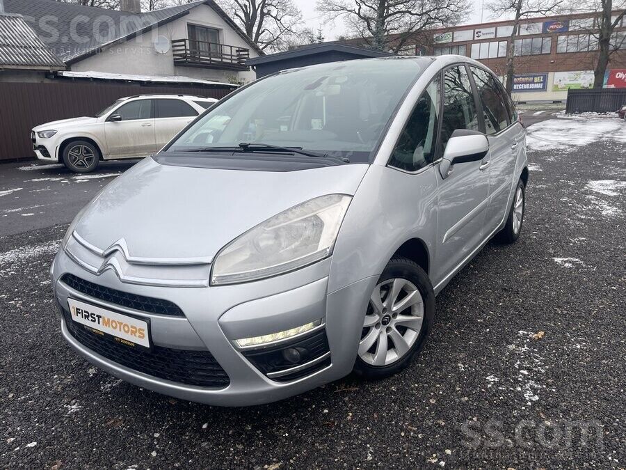 Citroen C4 Picasso. Automāts. 82 kw/111 z. s. TA bez aizrādījumiem. Teicamā