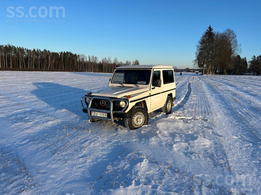 Mercedes Īstais "Gelandewagen". 230Ge. Tehniskais stāvoklis