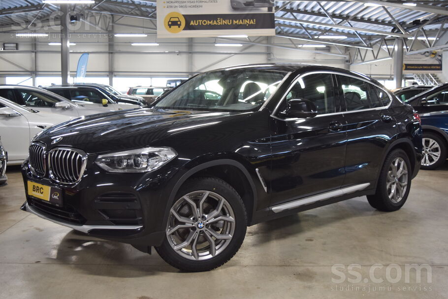 BMW X4 xDrive 20D. 2021. gada. 2.0l dīzelis, 140 Kw (190 Hp)
Par iespēju