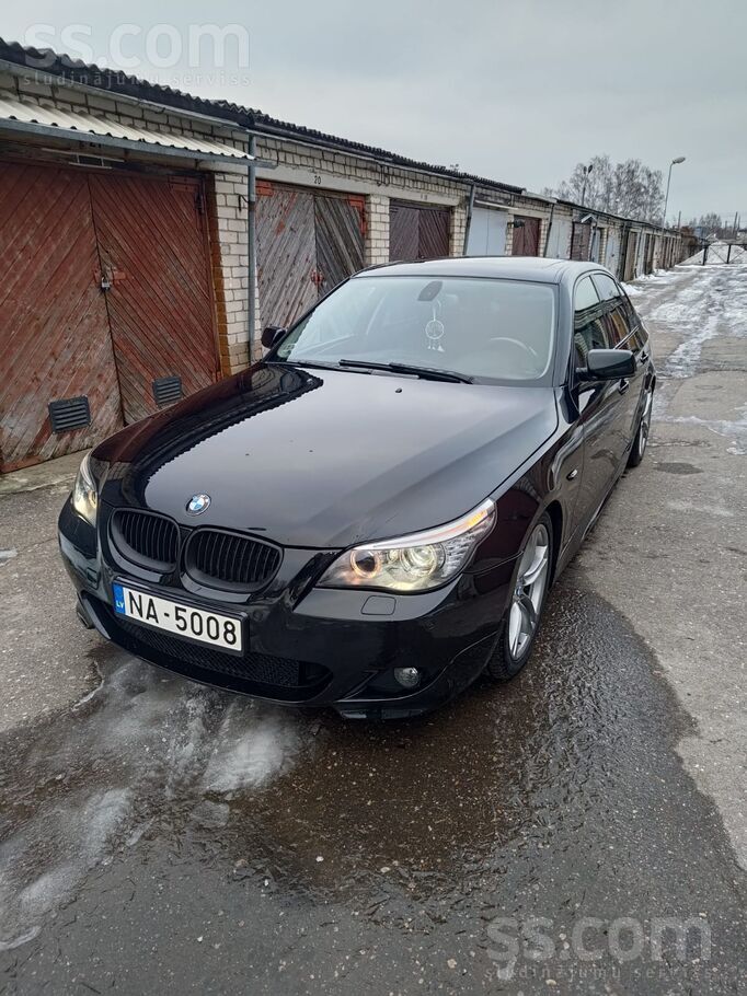 BMW E60, 2007 “Dzīvs” BMW, nevis foruma leģenda
Ja meklē E60 bez frāzes “