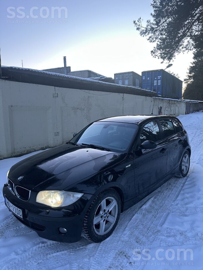 BMW Sveiki. Tirgoju BMW 1.sēriju 118d 2005. gada 