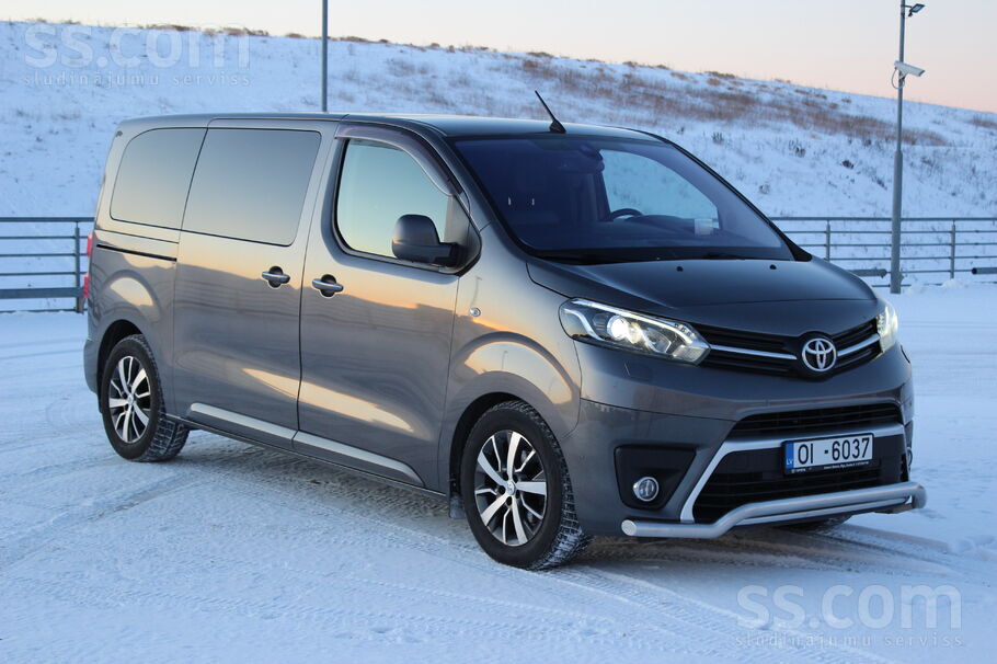Toyota Rūpnīcas garantija, ar Pvn. Toyota Proace Verso Fa