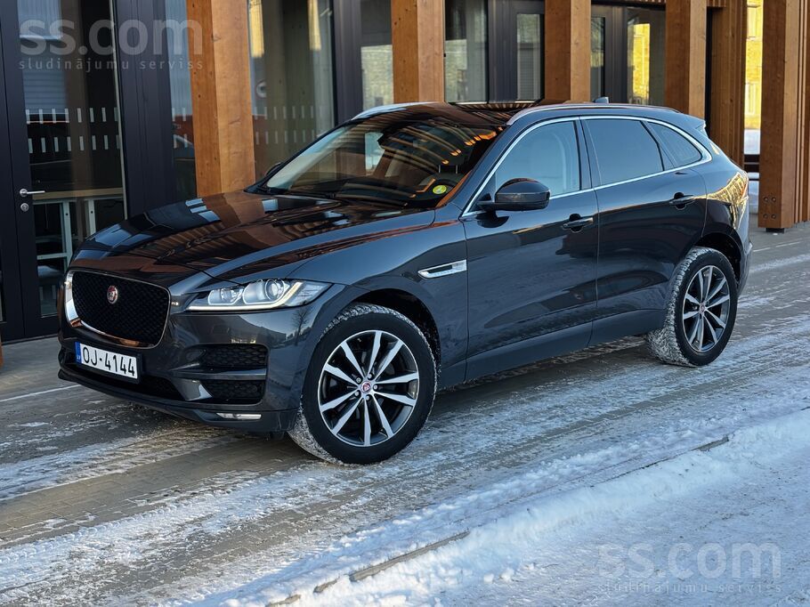 Jaguar Jaguar F-Pace, 4x4, automats. Jaunā TA bez Aizrādī