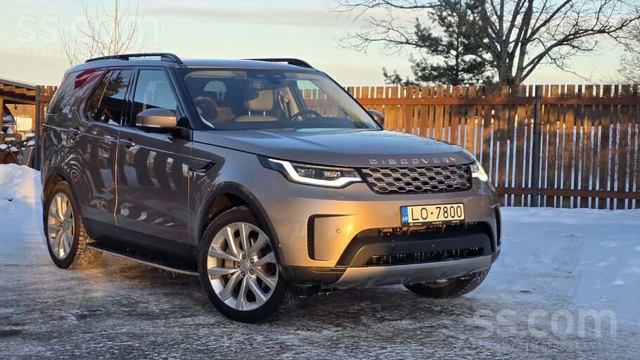 Discovery 5 3.0 D, facelift, skaistā brūnā (lantau bronze) krāsā, gaišs salo