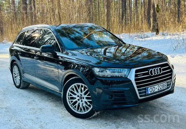 Audi Audi Q7 S-line, 3.0 Tdi, 272 zs, ar ļoti labu aprī