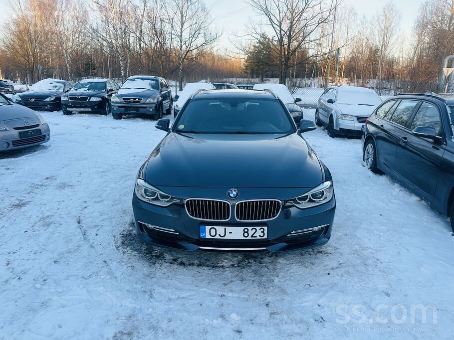 BMW Tikko no Beļģijas BMW F31 318D Luxury line 2015.ga