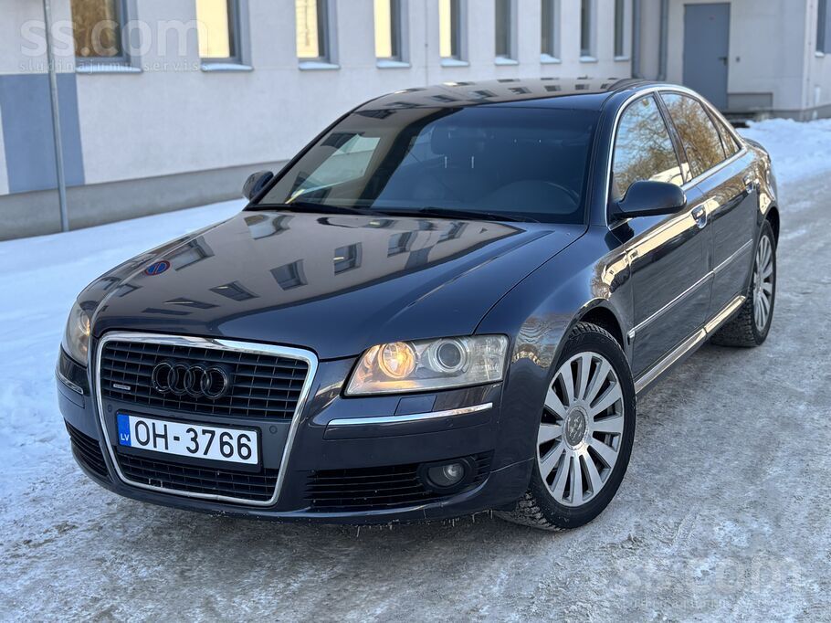 Pārdodu Audi A8 3.0tdi ar 171kw jaudu. Auto ir ļoti labā tehniskā un vizuālā